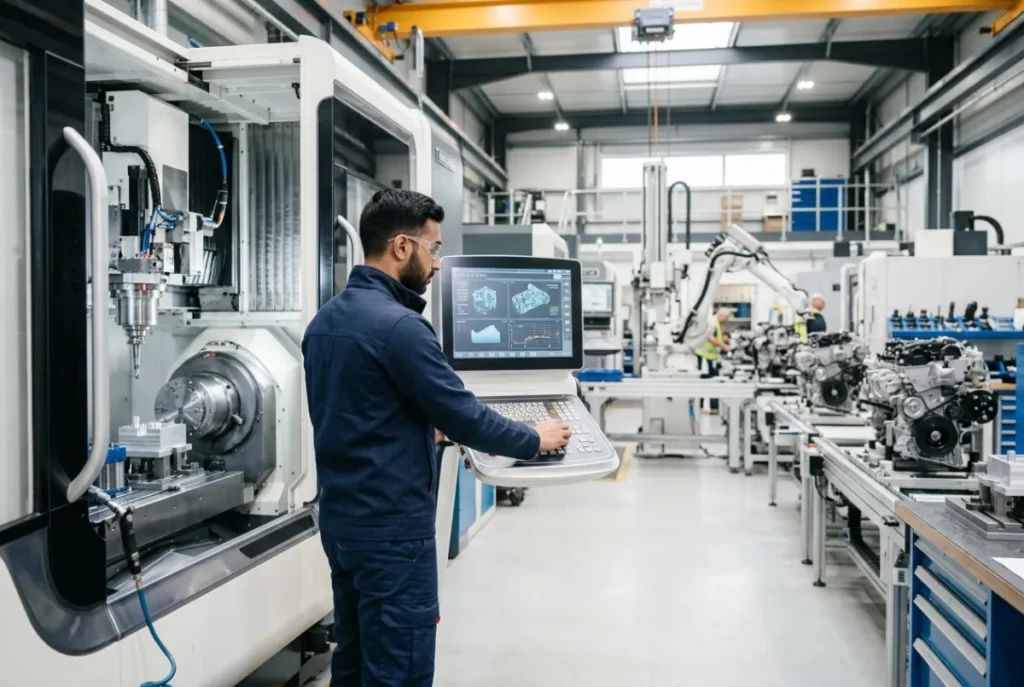 CNC Machine Operator (SAMPLE) vacancy poster